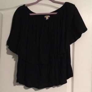 Holding horses large blouse layered Anthropology